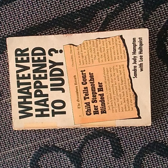 Vintage 1980 Whatever Happened to Judy Paperback Book True Story - Picture 6 of 6